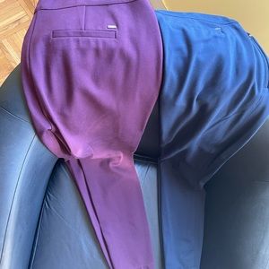 Two stretch ponte leggings